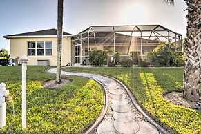 Port Charlotte Home on Canal w/ Lanai & Pool!
