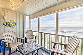 Oceanfront Condo w/ Furnished Deck & Views!
