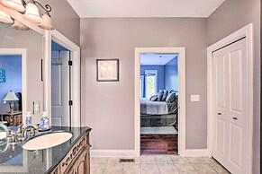 Waterfront Getaway w/ Fire Pit + Game Room!