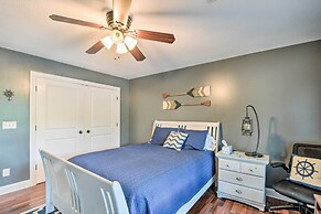 Waterfront Getaway w/ Fire Pit + Game Room!