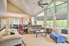 Waterfront Getaway w/ Fire Pit + Game Room!