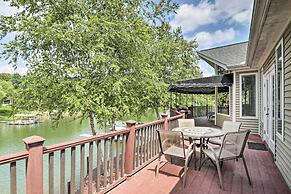 Waterfront Getaway w/ Fire Pit + Game Room!
