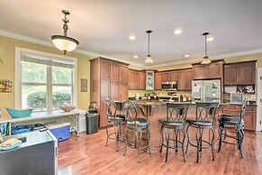 Waterfront Getaway w/ Fire Pit + Game Room!