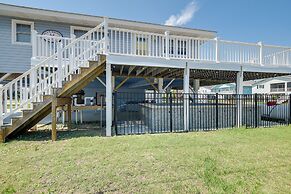Waterfront Home w/ Deck in North Myrtle Beach!