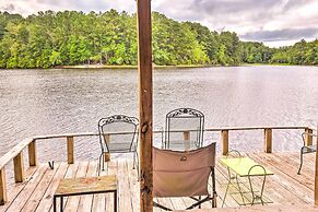 Cheery Swansea Home on Calmont Pond w/ Dock!