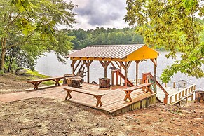 Cheery Swansea Home on Calmont Pond w/ Dock!