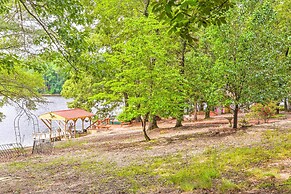 Cheery Swansea Home on Calmont Pond w/ Dock!