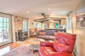 Cheery Swansea Home on Calmont Pond w/ Dock!