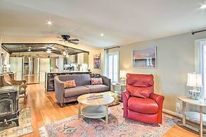 Cheery Swansea Home on Calmont Pond w/ Dock!