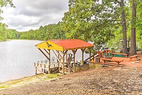 Cheery Swansea Home on Calmont Pond w/ Dock!