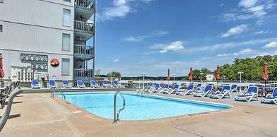Pool + Boat Slip Available: Osage Beach Condo!