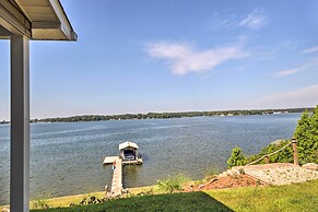 Elegant Lakefront Gem w/ Dock + Sunset Views!