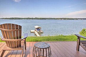 Elegant Lakefront Gem w/ Dock + Sunset Views!