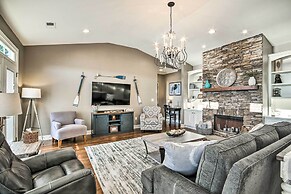 Elegant Lakefront Gem w/ Dock + Sunset Views!