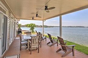 Elegant Lakefront Gem w/ Dock + Sunset Views!