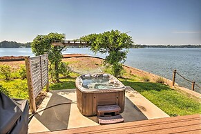 Elegant Lakefront Gem w/ Dock + Sunset Views!