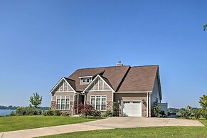 Elegant Lakefront Gem w/ Dock + Sunset Views!