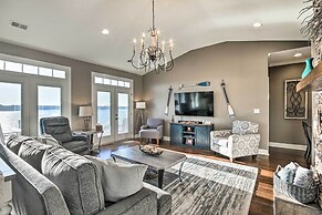 Elegant Lakefront Gem w/ Dock + Sunset Views!