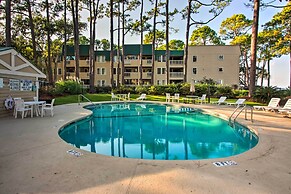 Pool Access & Balcony: Hilton Head Resort Condo