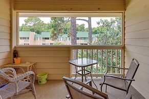 Pool Access & Balcony: Hilton Head Resort Condo