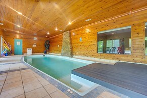 Branson Home w/ Indoor Pool & Basketball Court!