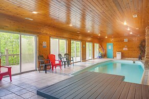 Branson Home w/ Indoor Pool & Basketball Court!