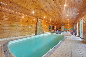 Branson Home w/ Indoor Pool & Basketball Court!