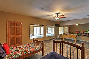 Branson Home w/ Indoor Pool & Basketball Court!