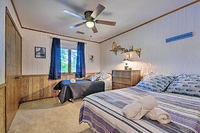 Boat Dock + Slides: Lakefront Gravois Mills Home