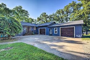 Boat Dock + Slides: Lakefront Gravois Mills Home