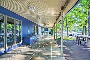 Boat Dock + Slides: Lakefront Gravois Mills Home