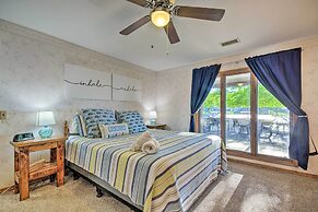 Boat Dock + Slides: Lakefront Gravois Mills Home