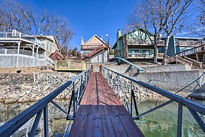 Dock + Slip: Lakefront Linn Creek Home!