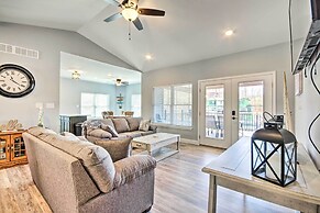 Dock & Fire Pit: Lakefront Rocky Mount Home!