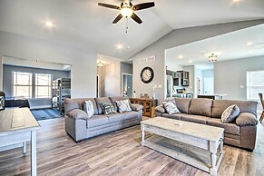 Dock & Fire Pit: Lakefront Rocky Mount Home!