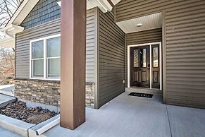 Dock & Fire Pit: Lakefront Rocky Mount Home!