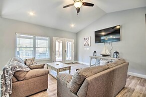 Dock & Fire Pit: Lakefront Rocky Mount Home!