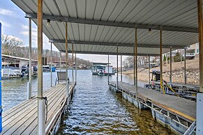 Dock & Fire Pit: Lakefront Rocky Mount Home!