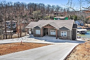Dock & Fire Pit: Lakefront Rocky Mount Home!