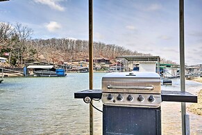 Dock & Fire Pit: Lakefront Rocky Mount Home!