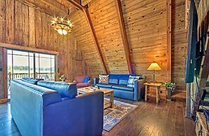 Lakefront A-frame Cabin With Community Perks