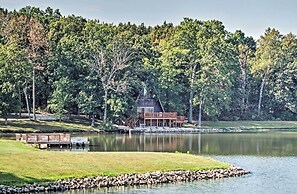Lakefront A-frame Cabin With Community Perks