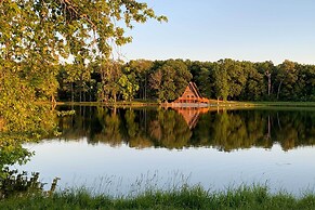 Lakefront A-frame Cabin With Community Perks