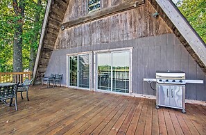 Lakefront A-frame Cabin With Community Perks