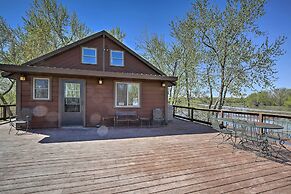 Lodge on 240 Acres w/ Deck, Grill & Fire Pit!