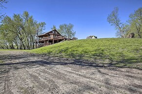 Lodge on 240 Acres w/ Deck, Grill & Fire Pit!