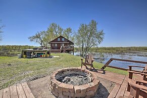 Lodge on 240 Acres w/ Deck, Grill & Fire Pit!