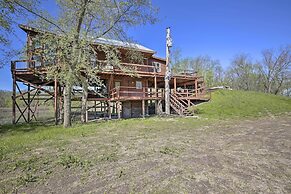 Lodge on 240 Acres w/ Deck, Grill & Fire Pit!