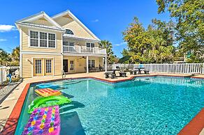 Murrells Inlet Escape w/ Private Pool + Grill