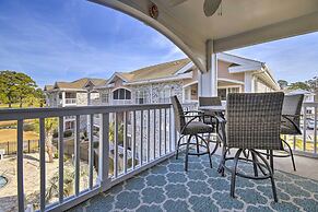 Myrtle Beach Condo: Golf Course + Pool View!